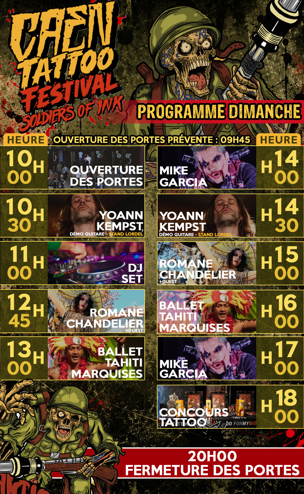 Programme du festival