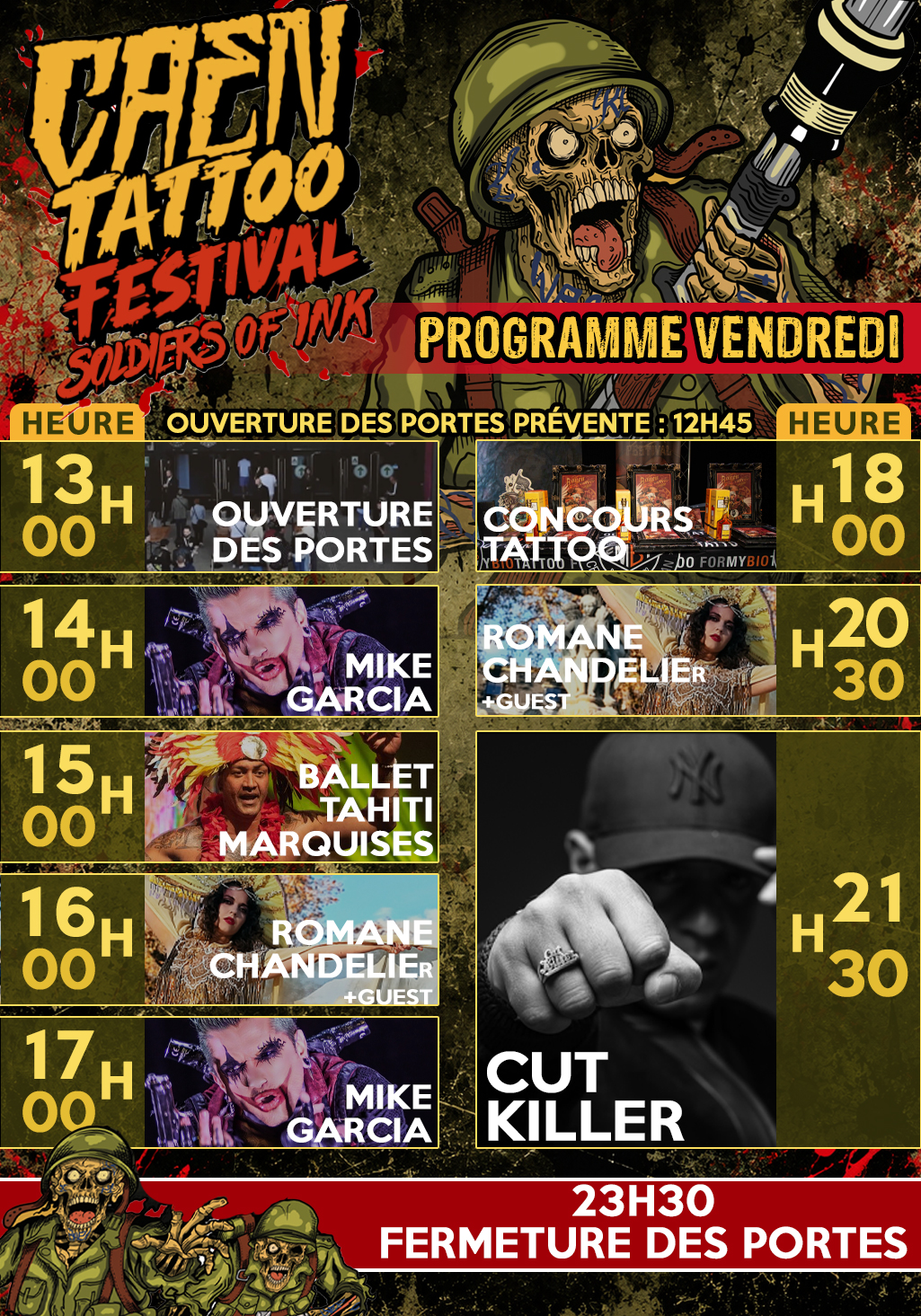 Programme du festival